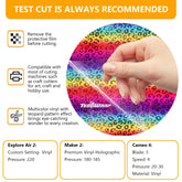 Holo Rainbow Pattern - Diamond